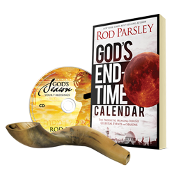 God's End Time Calendar - Book, God's Season: Your 7 Blessings CD, and special Jubilee Shofar Offer
