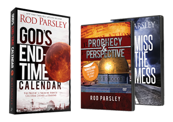 God's End Time Calendar - Book, Miss The Mess 4 CD, and Prophecy and Perspective 6 DVD Offer