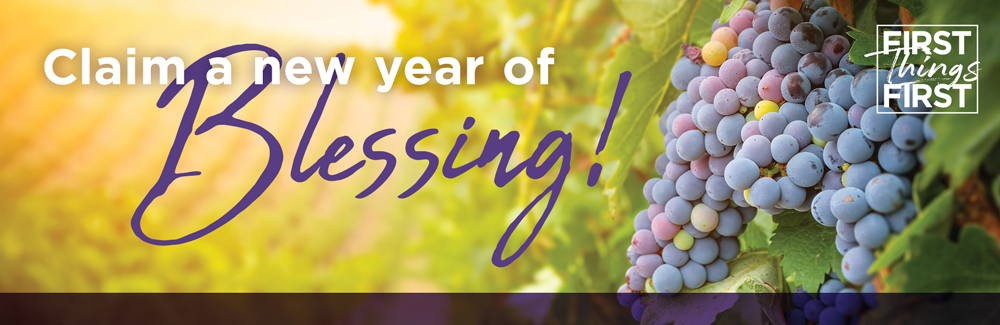 Claim a new year of BLESSING!