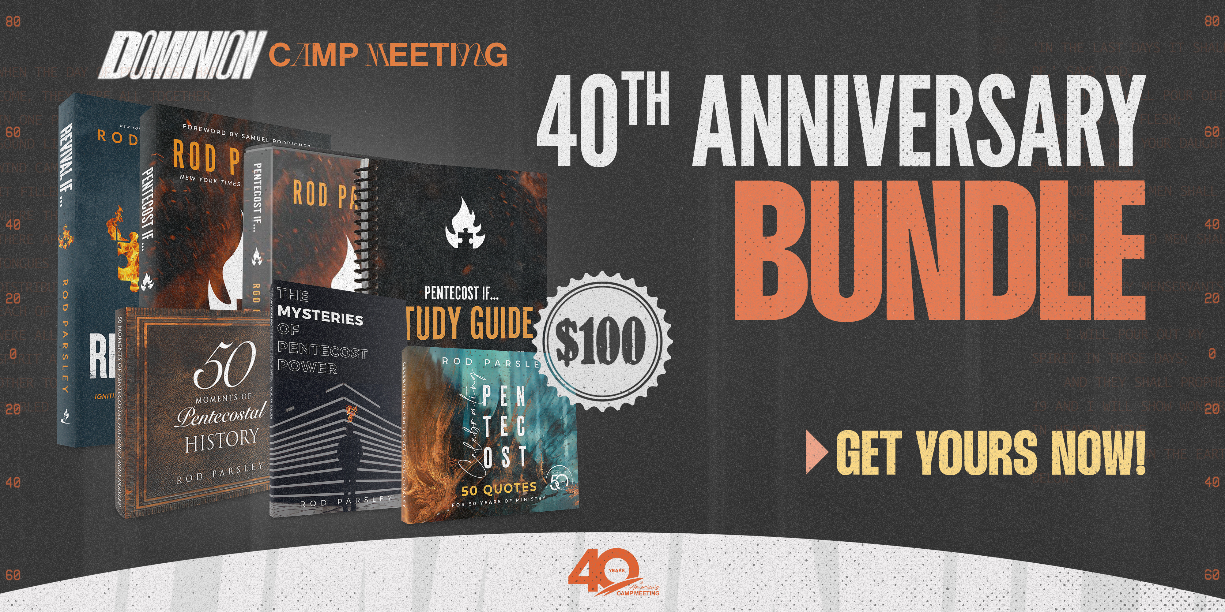 40th Anniversary Bundle Get Yours Now!