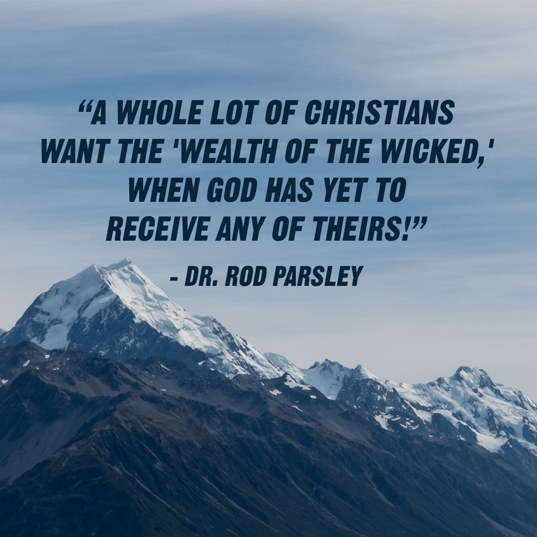 “The ministry that you serve is the ministry you have a right to receive from!” – Dr. Rod Parsley