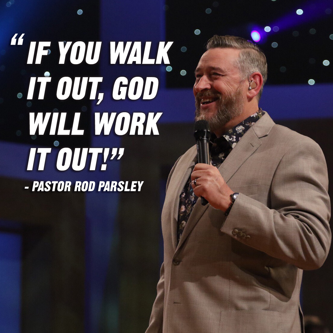 “Receiving from God is just as much a part of prayer as asking.” – Pastor Rod Parsley